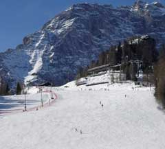 The ski area of Civetta